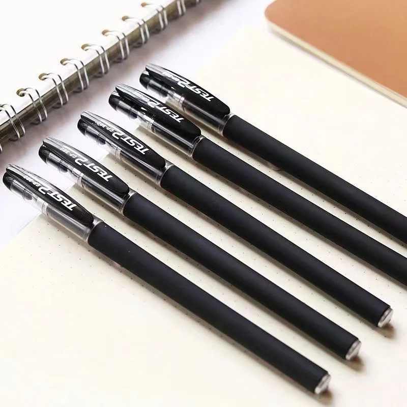 0.5mm Gel Pens Office Business Signature Pens Smooth Writing Ink Cartridges Ideal Exams Office Accessories Pens Art Supplies