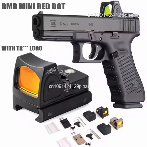 Tactical Metal R*R Red Dot Sight Rifle Reflex Sight Scope 20mm Rail For Airsoft Glock Taurus Pistola G2 G2c G2s G3 PT111