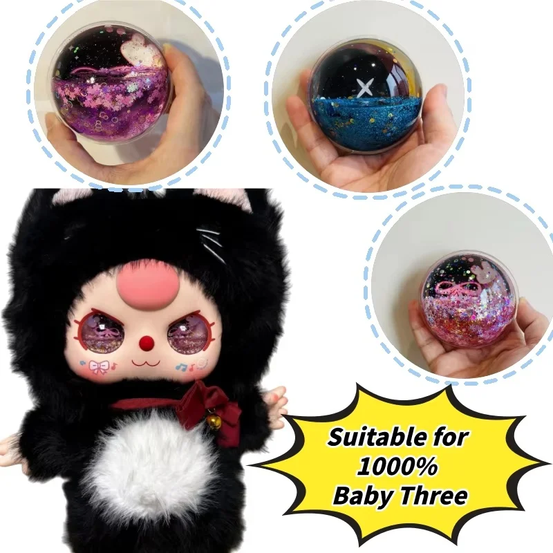 

New Hot Baby Three 1000% Replacement Scale Customizable Doll Sandflow Eye Removable Diy Shell Eyes Accessories Exquisite Gift