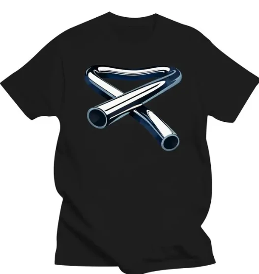 تي شيرت موسيقى أنبوبي للرجال ، Mike Oldfield ، موسيقى عتيقة ، ألبوم موسيقى الروك ، ممتاز ، جيد التهوية ، قمة مريحة