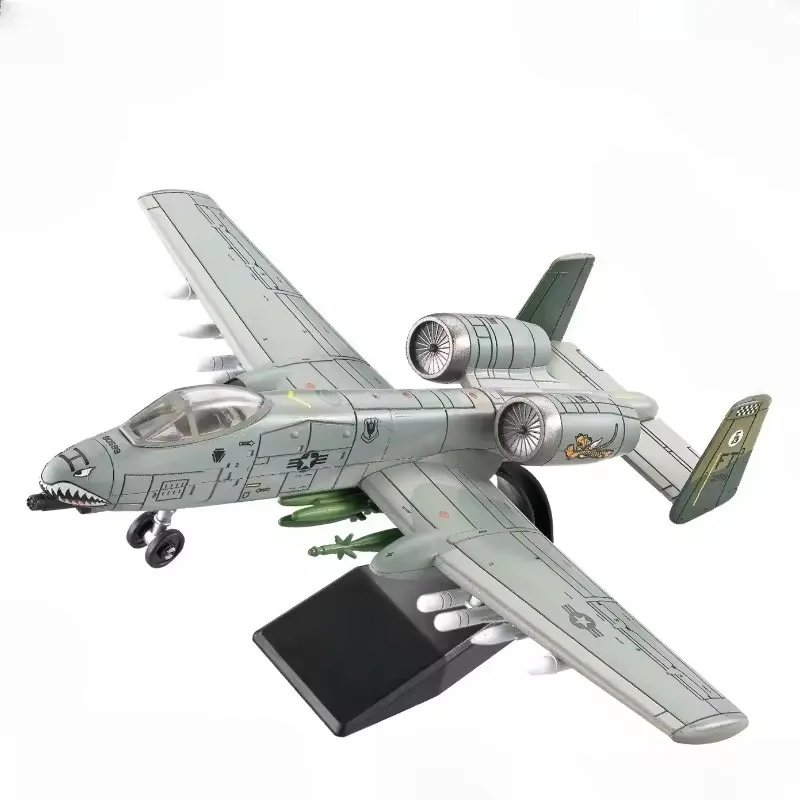 جديد A-10 البرق هجوم الطائرات دييكاست 1:72 مقياس العسكرية المقاتلة البلاستيك نموذج تجميع هواية الطائرات تحصيل هدية