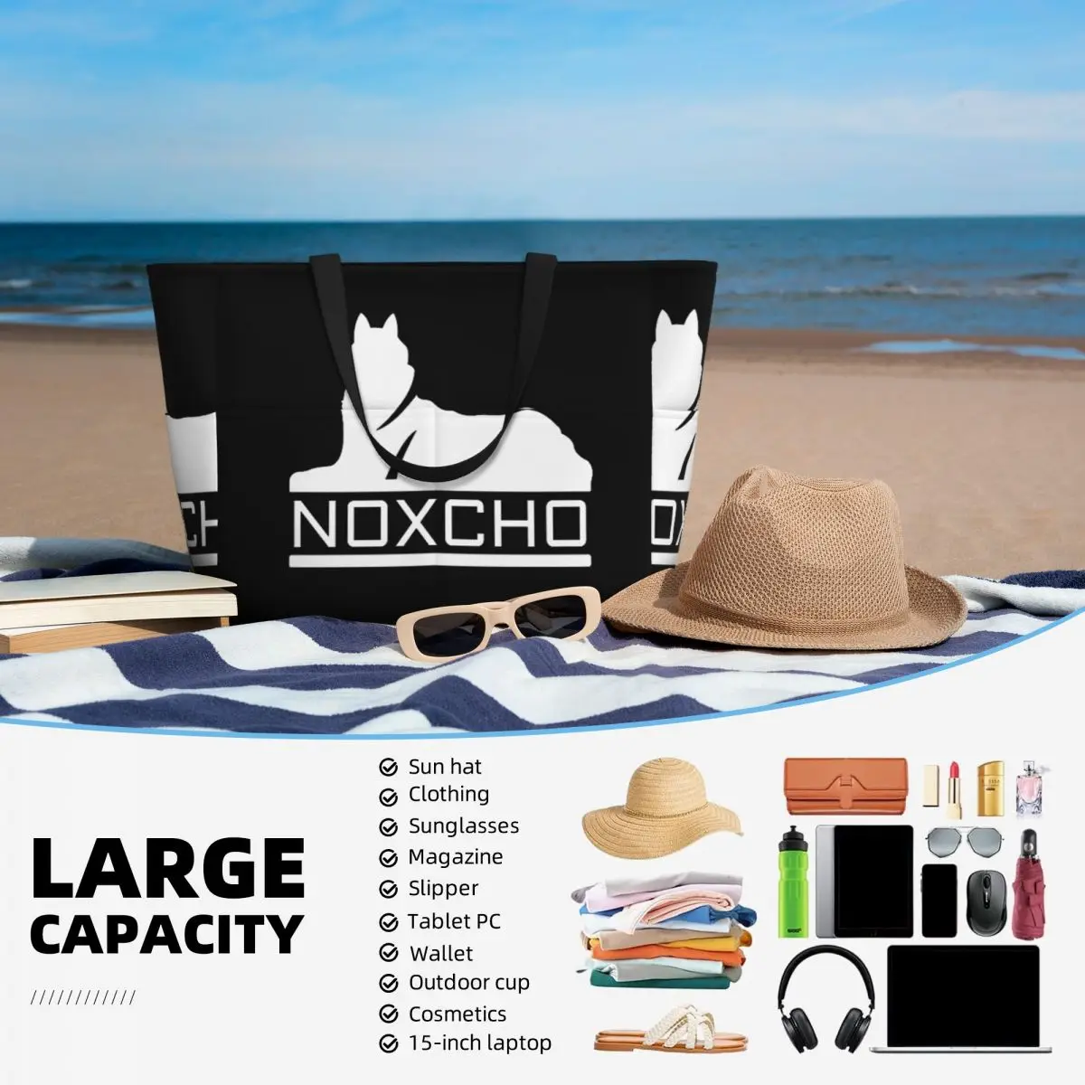 الشيشان بورز حقيبة حمل على الشاطئ حقيبة رياضية رياضة اليوغا واق من المطر حقيبة حمل كبيرة المرأة حقيبة سفر حقيبة اللياقة البدنية