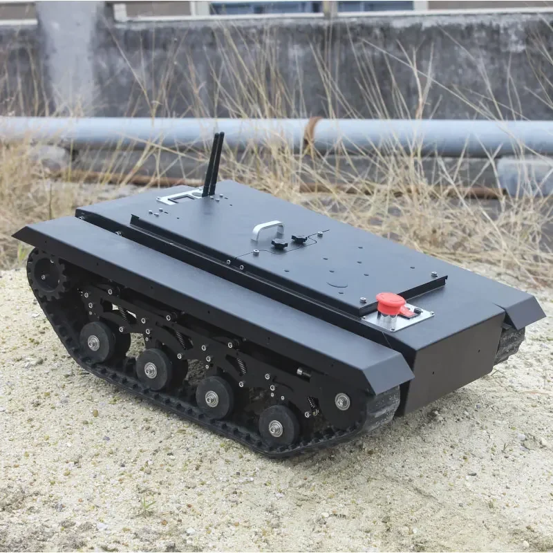 TR500S Load 50KG Assembled All-Terrain Chassis Rubber Track Robot Chassis Tank With Controller