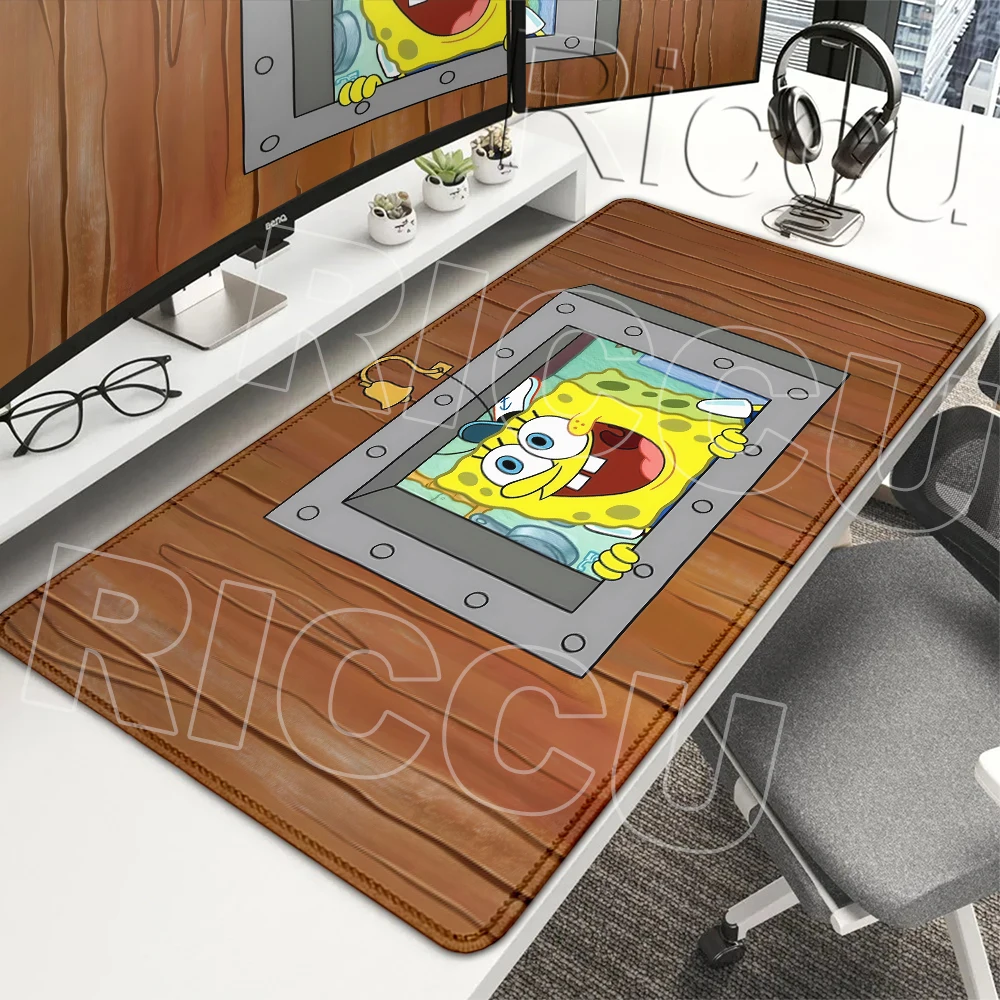 High Definition Extended SpongeBob SquarePants Patrick Star Printed Mouse Pad Keyboard Non-slip Office Accessories Rubber Carpet