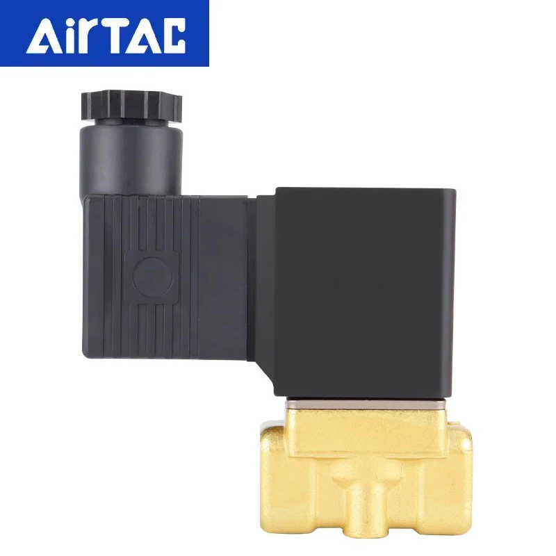 AirTAC Original 2WA030-06/08 Magnetschalter Wasserventil Direktwirkendes, normalerweise geschlossenes Flüssigkeitsregelventil 2WA050-10/15