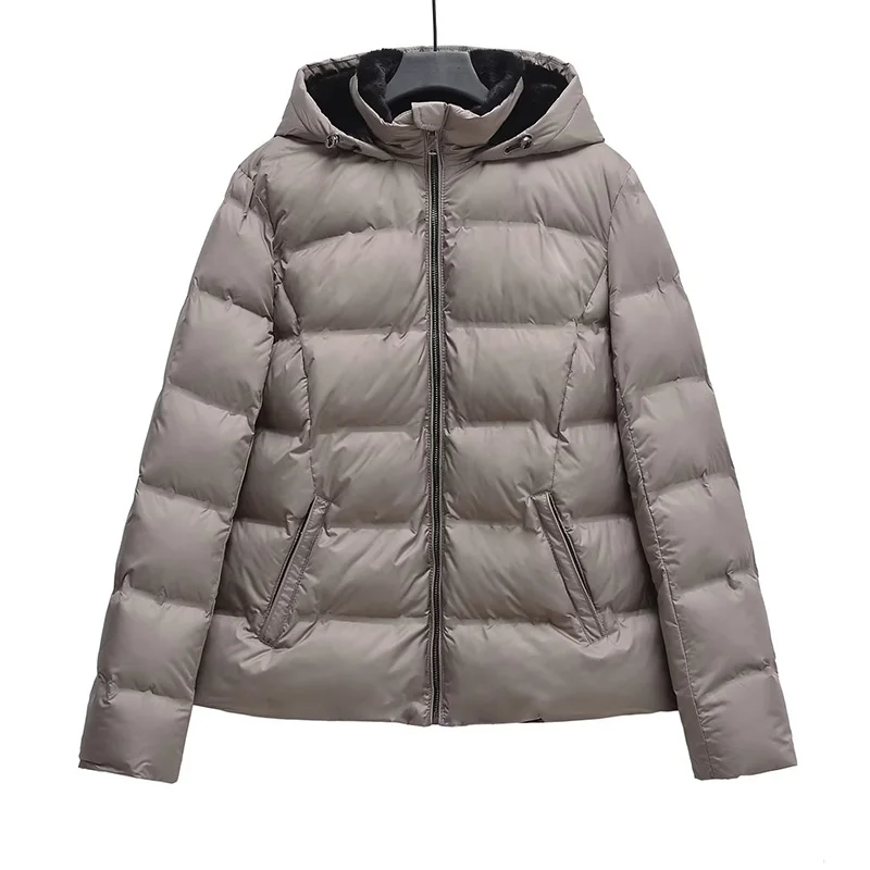 Giacche parka con cappuccio Vintage invernali da donna cappotti caldi e spessi di alta qualità piumino imbottito in cotone femminile capispalla coreani vestiti