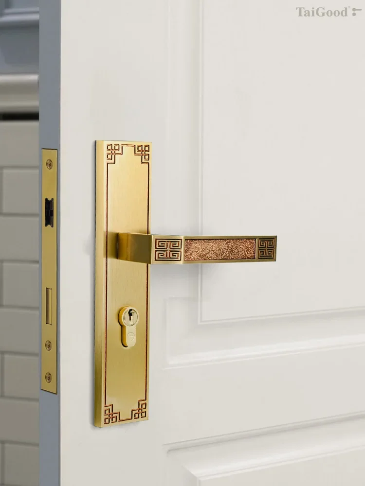 

Shiliantai Good Copper Lock Chinese Door Indoor Wooden Door Room Household Door Bedroom Silent Bathroom 1958