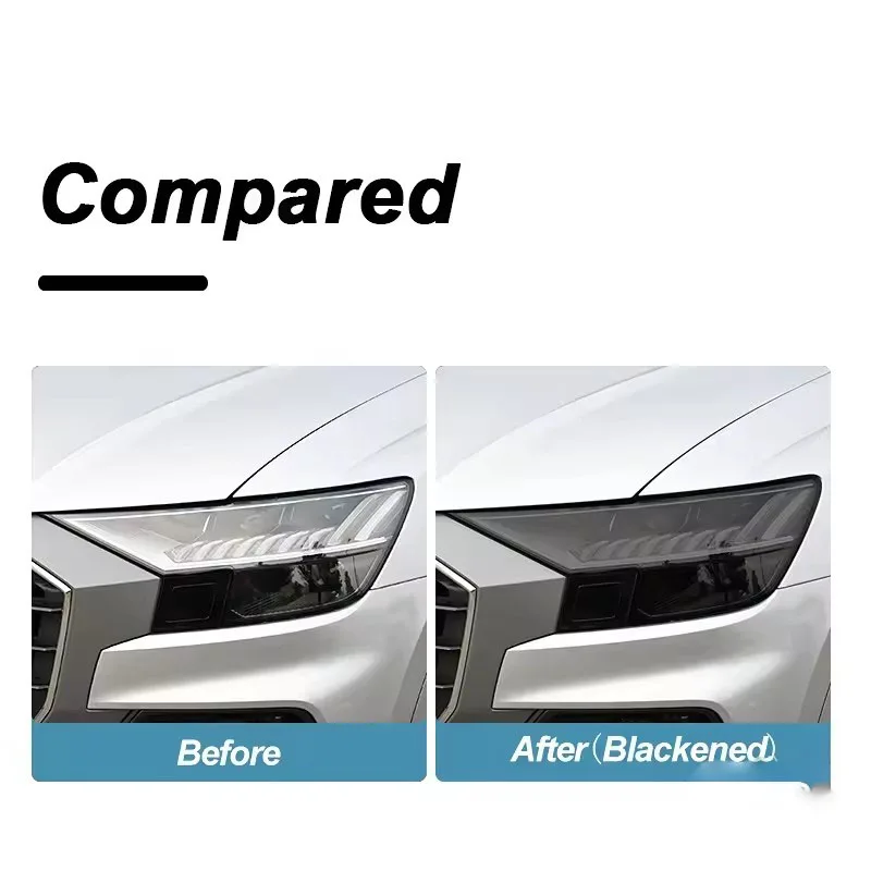 For Volkswagen Beetle A5 2013-2019 TPU Transparent Smoked Black Headlight Film Anti-Scratch Sticker Repair Accessories view 4