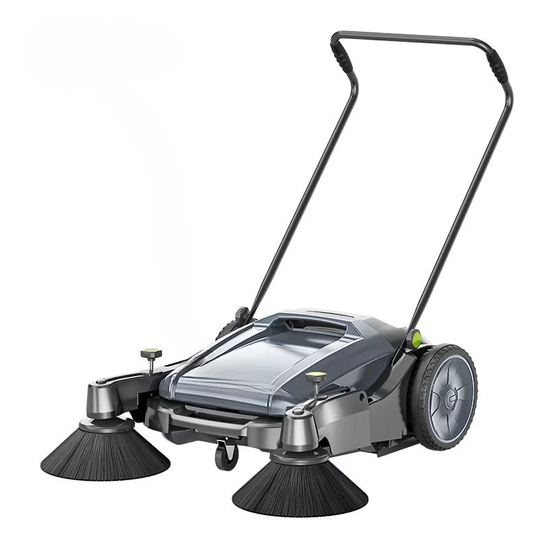 

Hand-pushed, unpowered sweeper workshop farm, clean warehouse, road cleaning