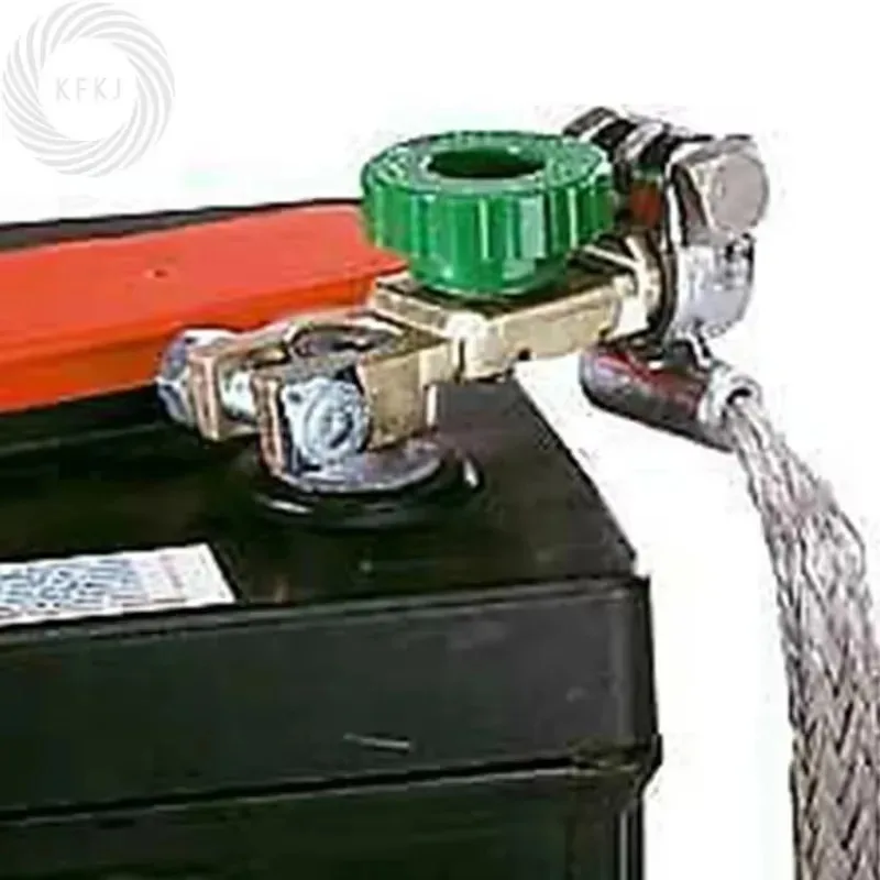 

Для 1 шт. подходит для стандартных отрицательных клемм, автомобильных деталей, сверхмощного аккумулятора, изолятора, отключателя 12 В, 24 В, зеленого, 17 м