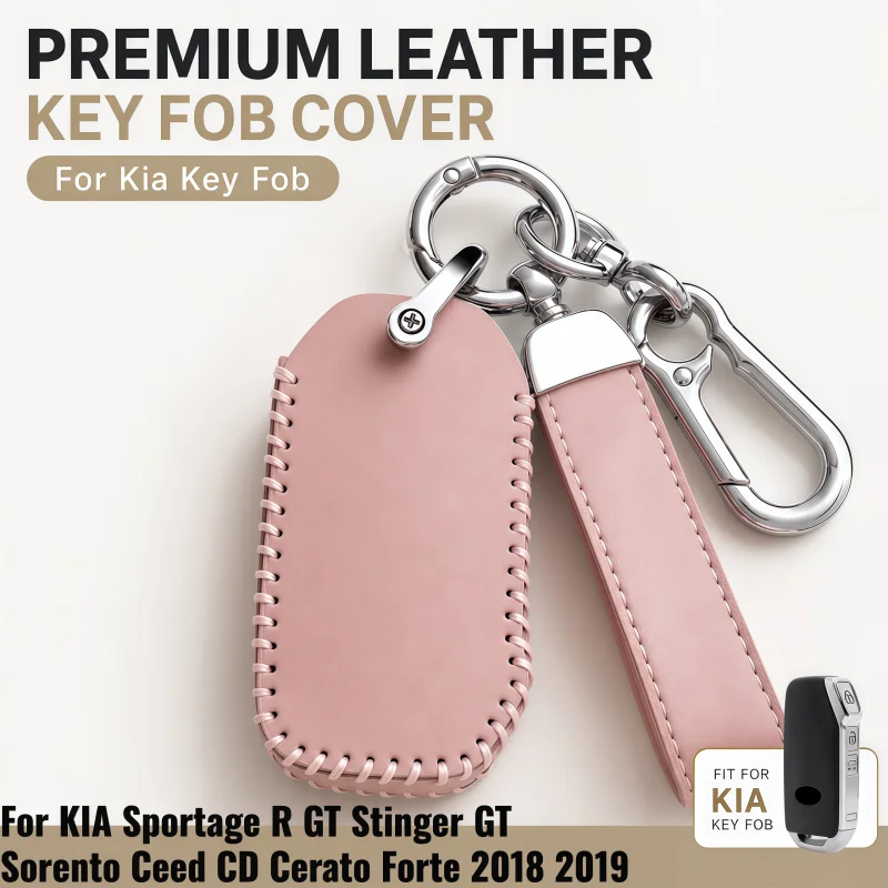 For Kia Sportage 2025 Kia Ray Sorento Soul Telluride Cerato 2020 K5 K8 2022 Car Key Case Cover Car Key Shell Fob Holder