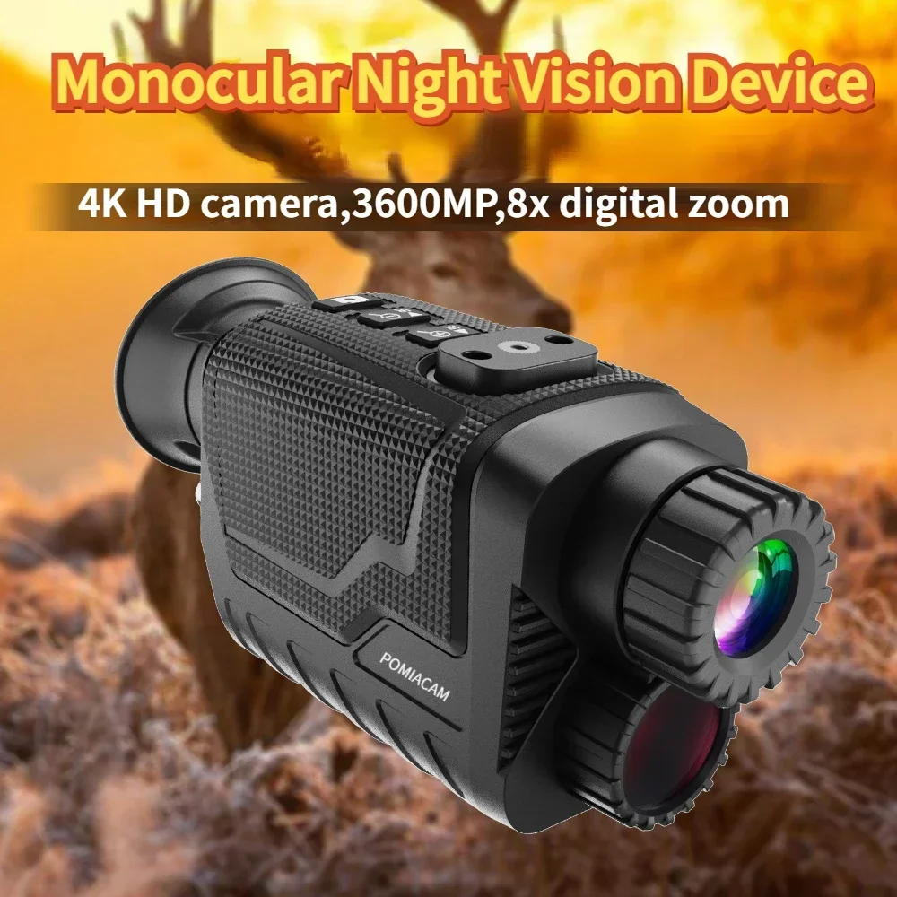 Telescopio monocular de visión nocturna infrarroja con alcance de 400M NV8260 Batería recargable incorporada Monitoreo de seguridad exterior