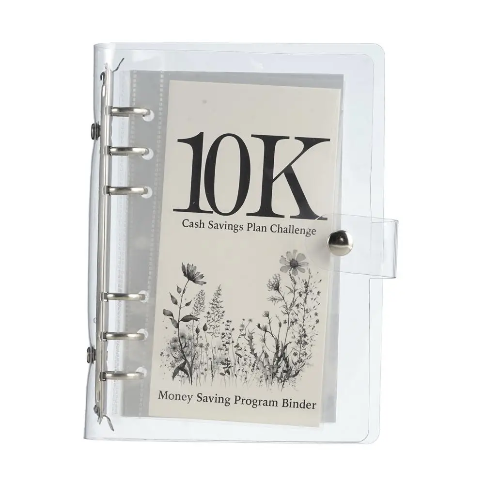 Saving Money Photo Storage Book PVC Loose-leaf Book Dustproof Office Anti-scratch Supplies Waterproof School C1Y2