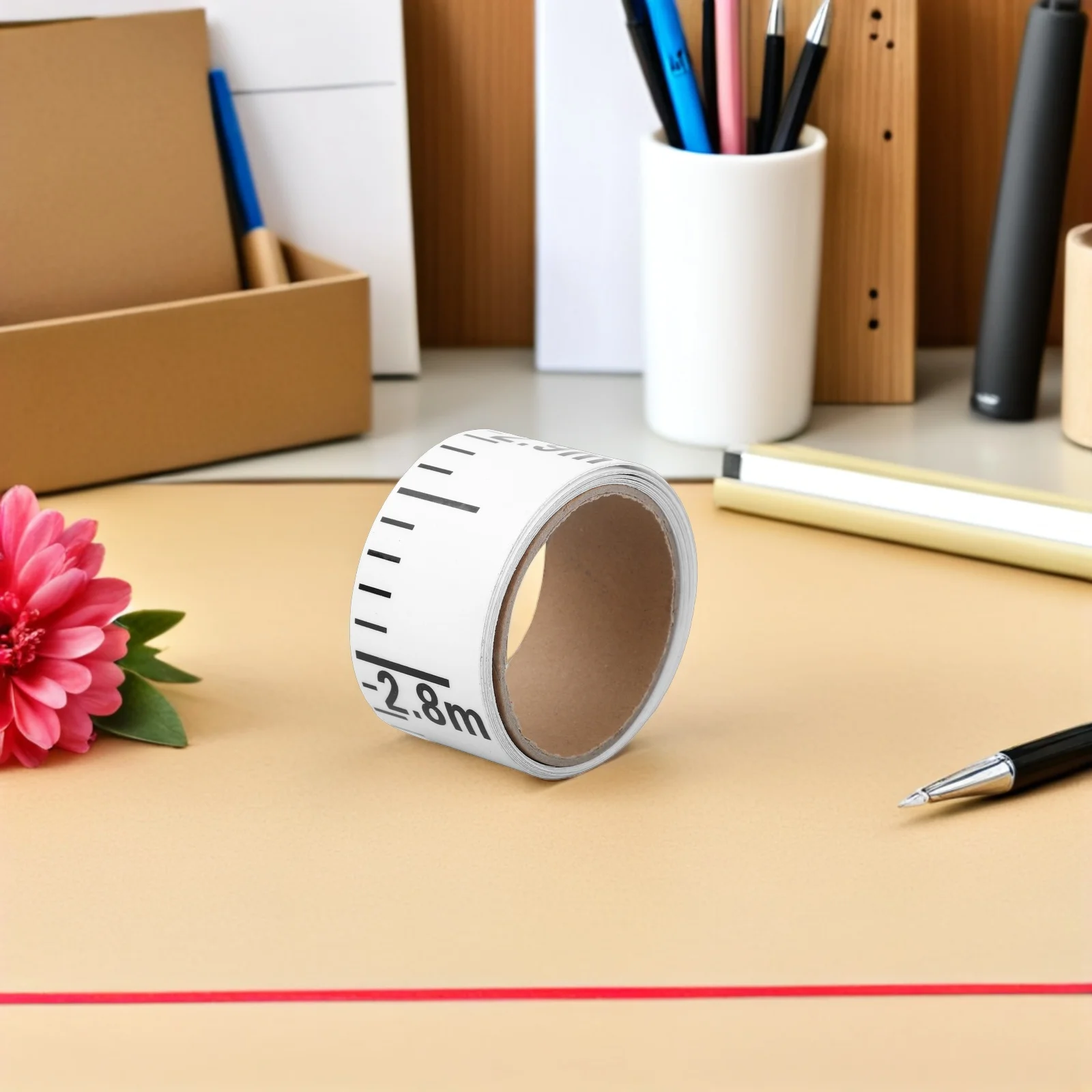 

Reflective Water Level Gauge Sticker 5cmx3m Waterproof for Tanks Pools Aquariums Accurate Depth Monitoring Self-Adhesive