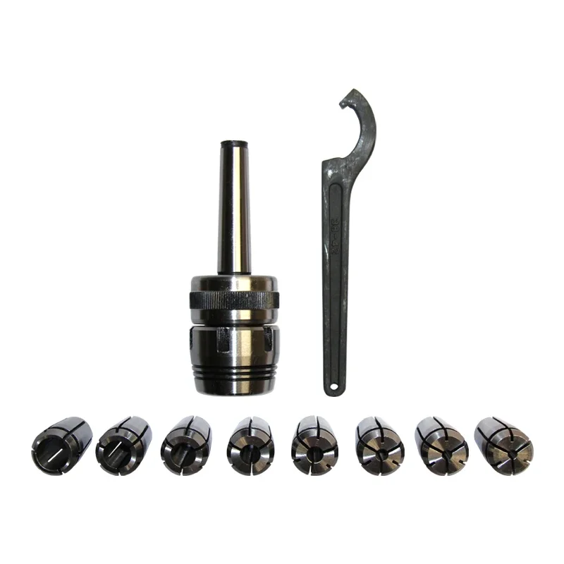 MT2 MT3 MT4 Milling Machine Chuck 8 Pcs Set with Collet Chuck