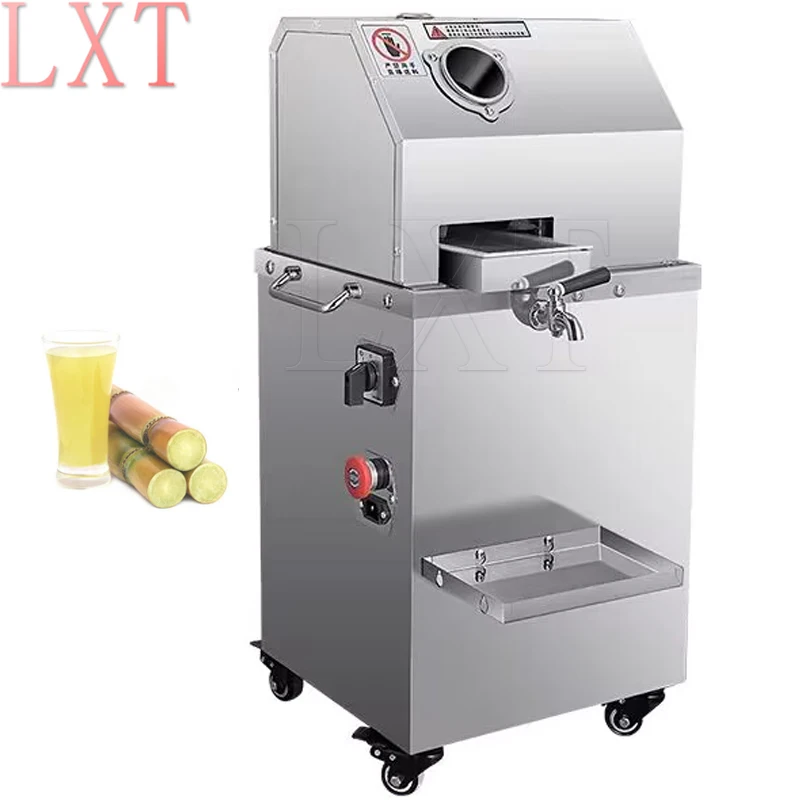 Commercial Sugar Cane Juicer Automatic Desktop Electric Stainless Steel Sugarcane Juicer Press Machine Juicer Extractor