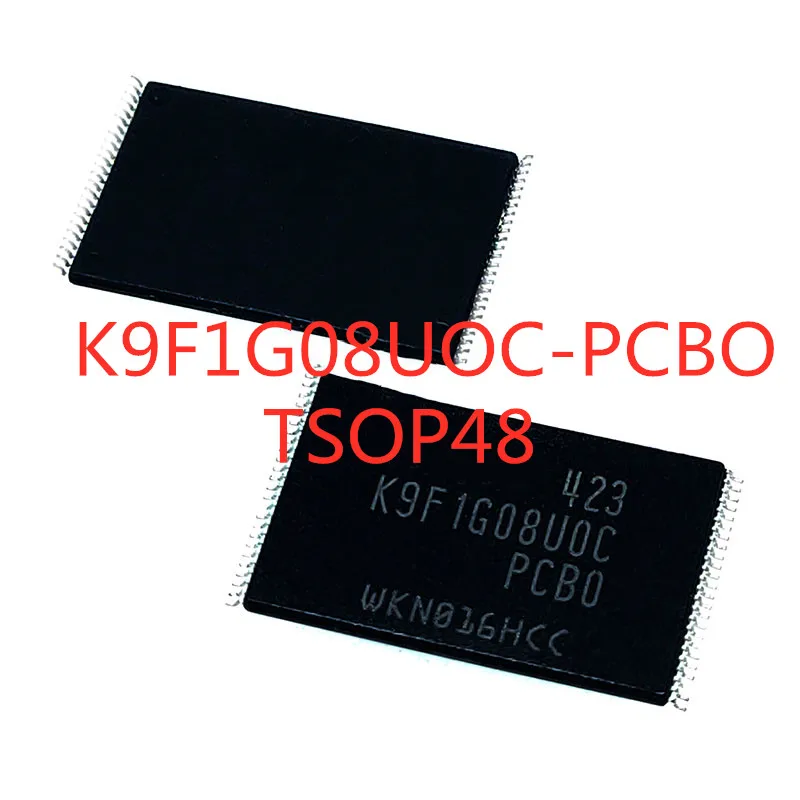 5PCS/LOT 100% Quality  K9F1G08UOC-PCBO K9F1G08UOC TSOP-48 K9F1G08U0C-PCB0 128M flash memory chip SMD In Stock New Original