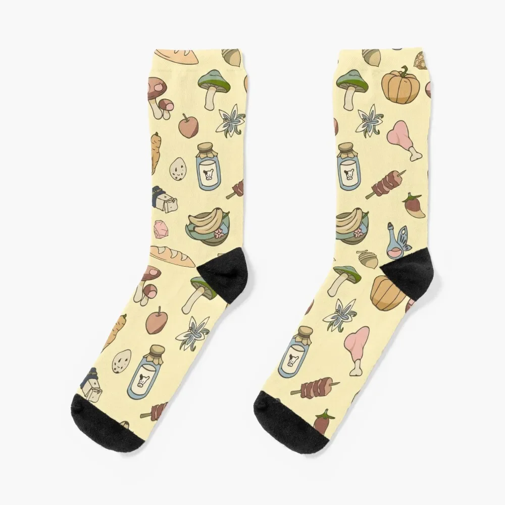 

Hylian Wilderchef (Yellow Ver.) Socks Men's aesthetic hockey Boy Socks Women's