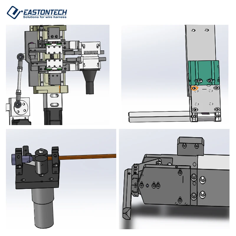 EW-8355 Fully Automatic Double-head Tinning Machine for Electronic Wire/High Temperature Wire With 32#-16#