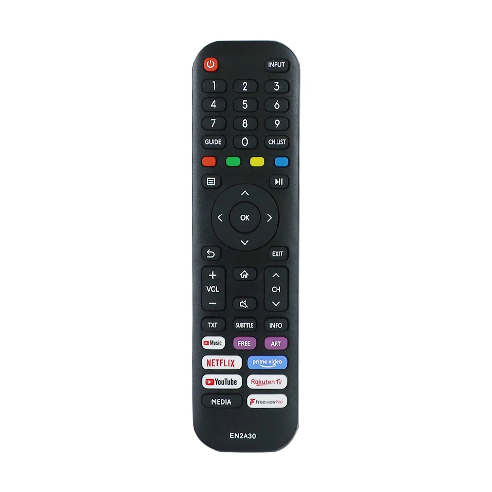 EN2A30 Replaced Remote Control for Hisense Smart 4K UHD TV EN2N30H EN2Q30H EN2B30H EN2G30H 55A7300F 55A7500F EN2P30H EN2K30P