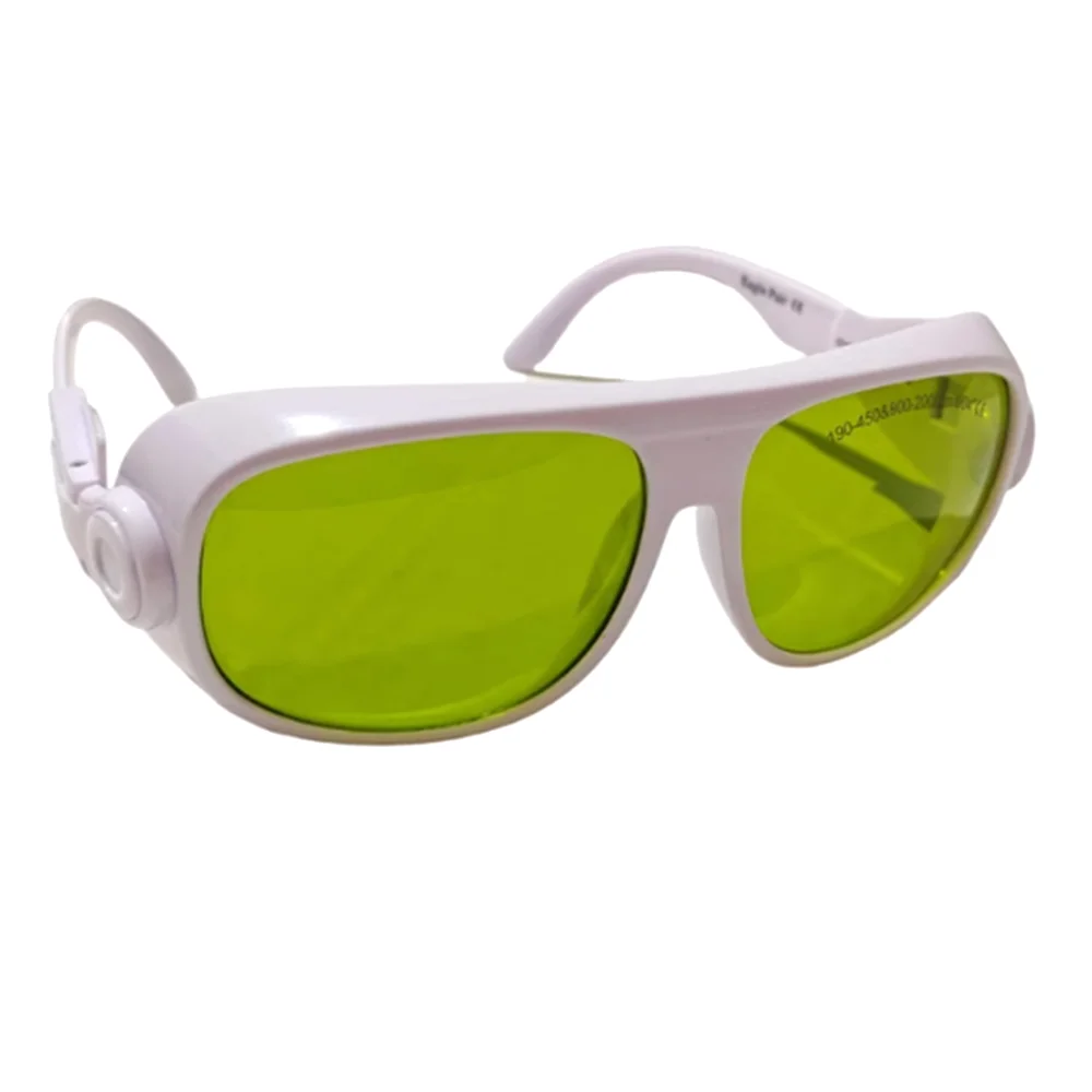 190-450nm/800-2000nm OD4+Wide Spectrum Continuous Absorption Laser Protective Mirror Glasses
