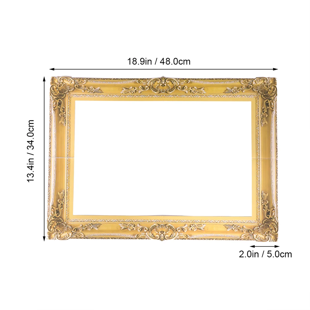 Film Camera Wedding Photography Photobooth Props DIY Paper Picture Frames Photo Props Party DIY Accessoties (Golden)