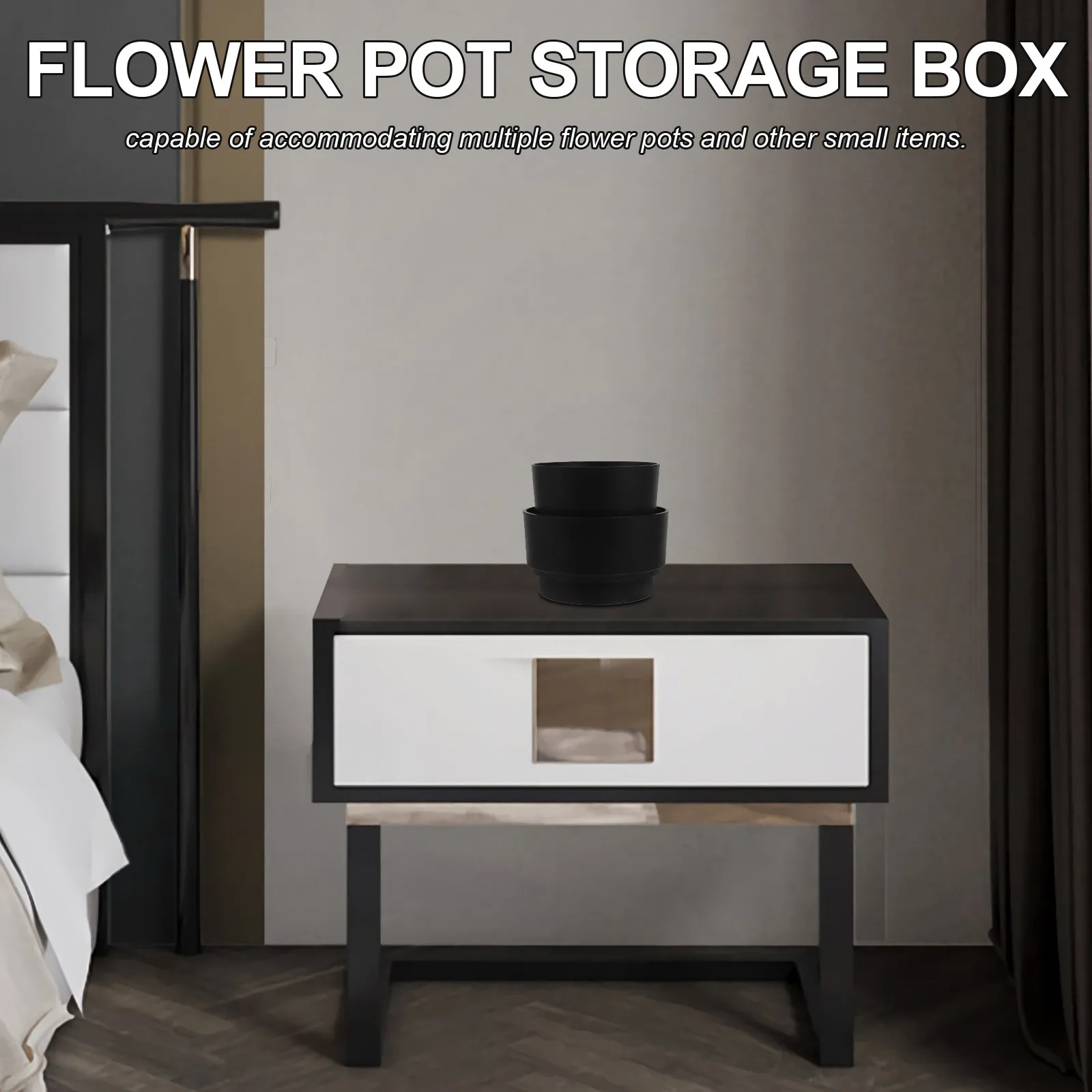 Realistic Flowerpot Storage Box Plastic Hidden Safe Compact Secret Storage Container Portable Cash Money Holder Fake Planter