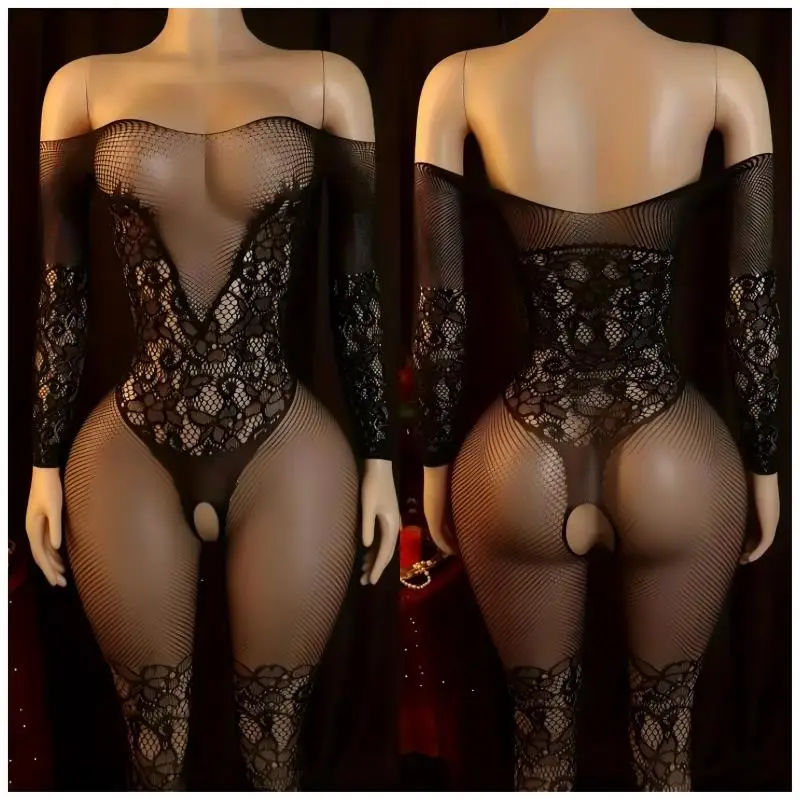 Sexy Lingerie Set for Women Erotic Costumes Sleepwear Porno Bodysuitis Underwear Babydoll Call of The Night Bodystocking Clothes image 5