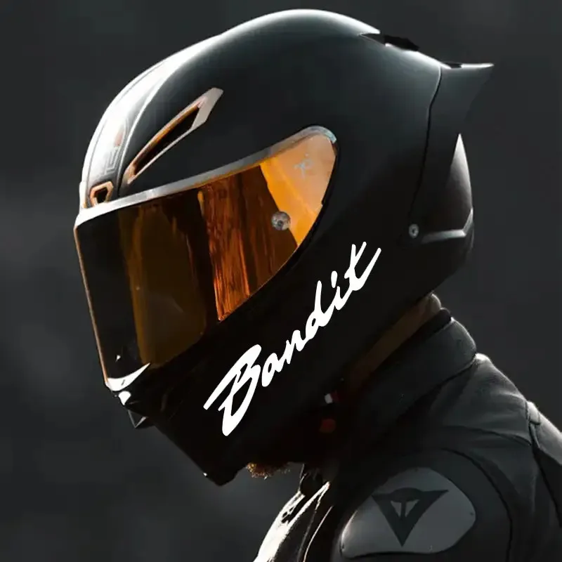 

1pc Motorcycle Helmet Sticker Decals Vinyls Decals Fashion Creative Car Full Body Head Styling Stickers