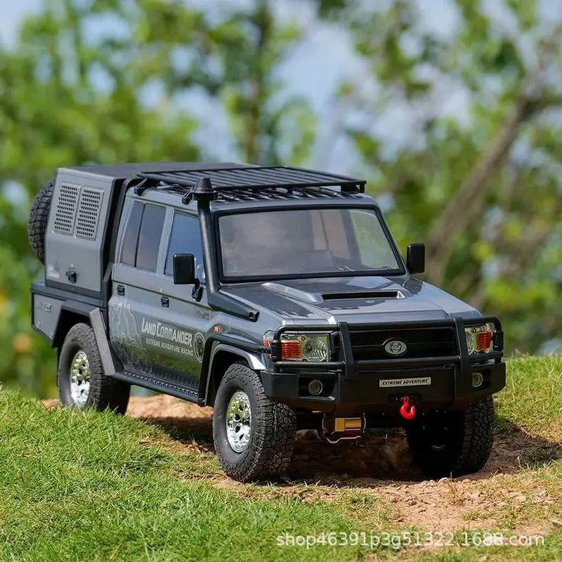 Schaal 1:10 Afstandsbediening Elektrische Off-Road RC Auto - Outdoor Simulatie Klimmodel Voertuig met Commander LC79 Controle