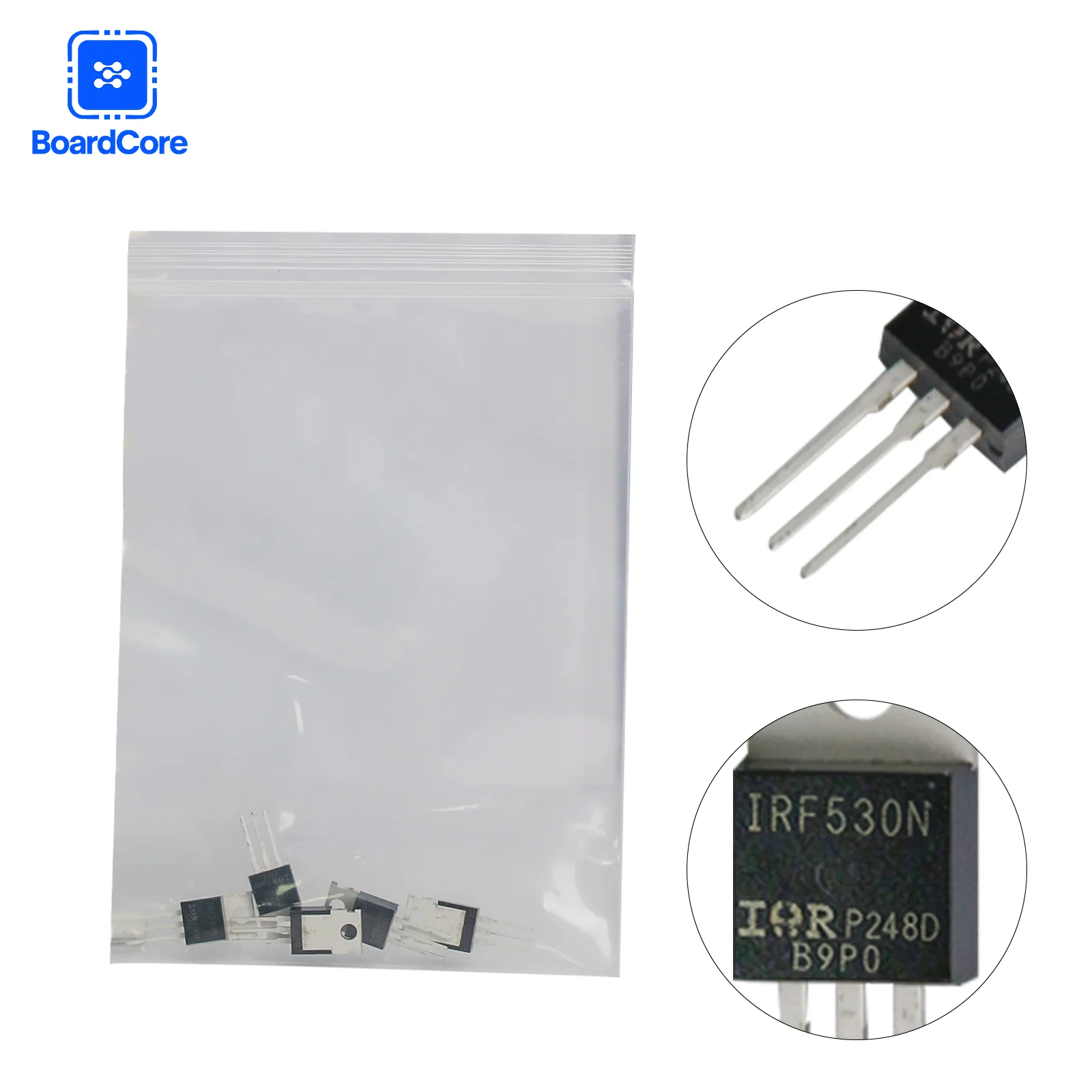 5PCS IRF530NPBF Transistor MOS - Mosfet Transistor Set avaliação e preço