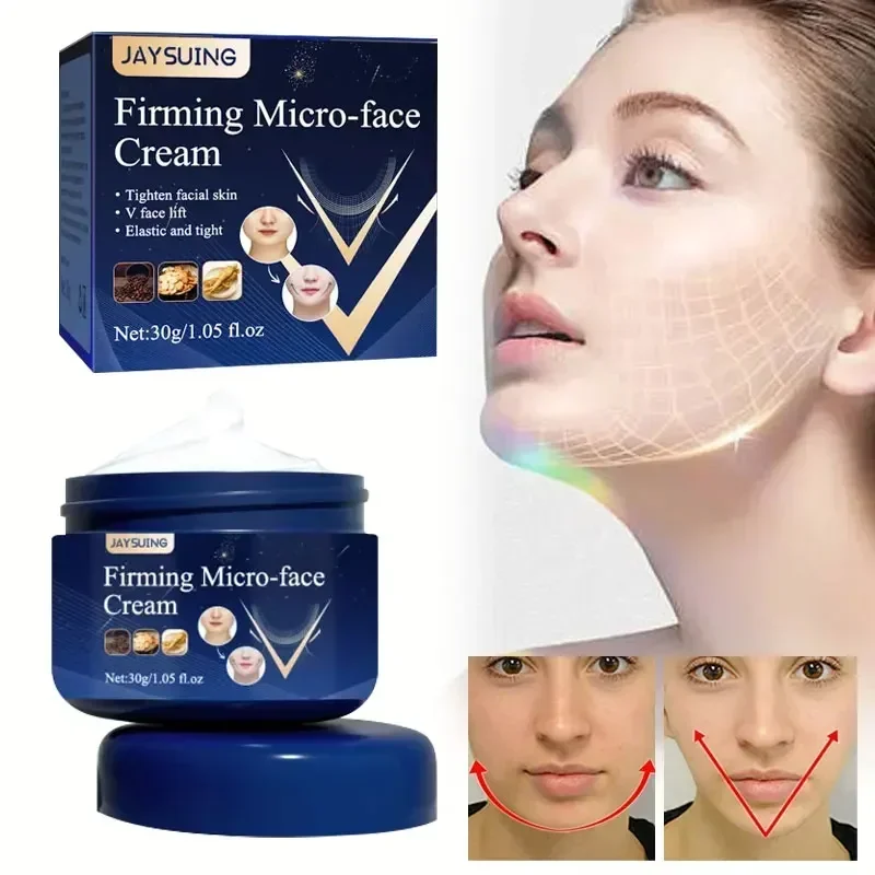 

Face-lift Slimming Cream Slimming Firming V-Shape Removal Masseter Muscle Double Chin Face Fat Burning Anti-aging Products 30g