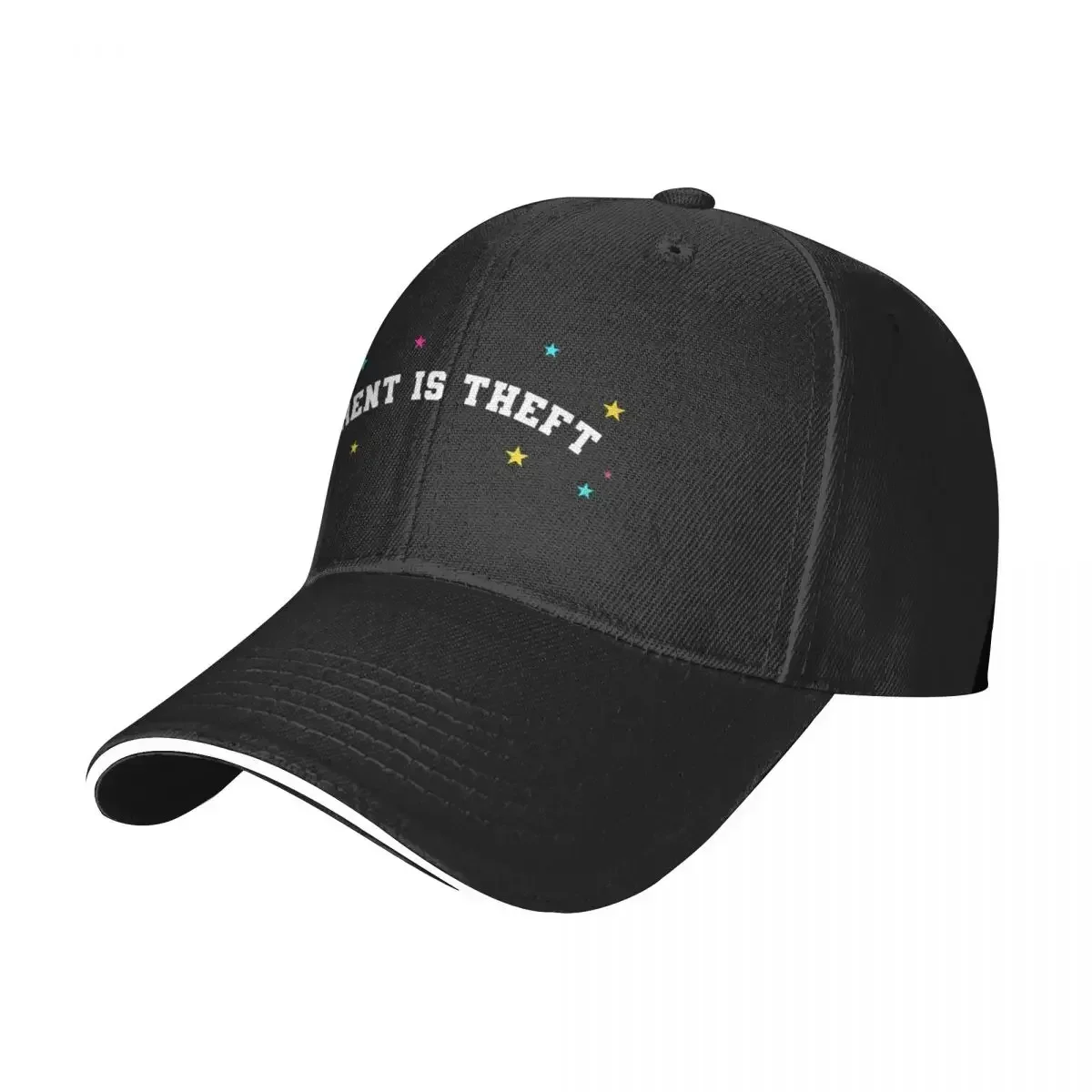 Rent Is Theft - Anti Landlord Baseball Cap Gentleman Hat Uv Protection Solar Hat Men's Hats Women's