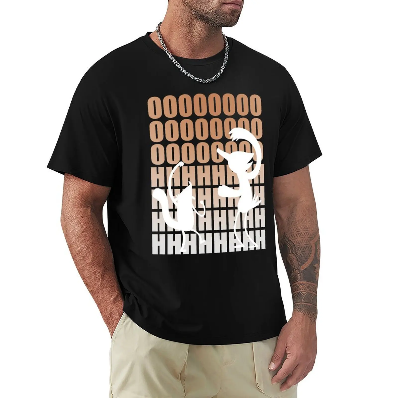

Regular Show / Mordecai & Rigby Tee / Light Variant T-Shirt Plus Size Simple Casual Top