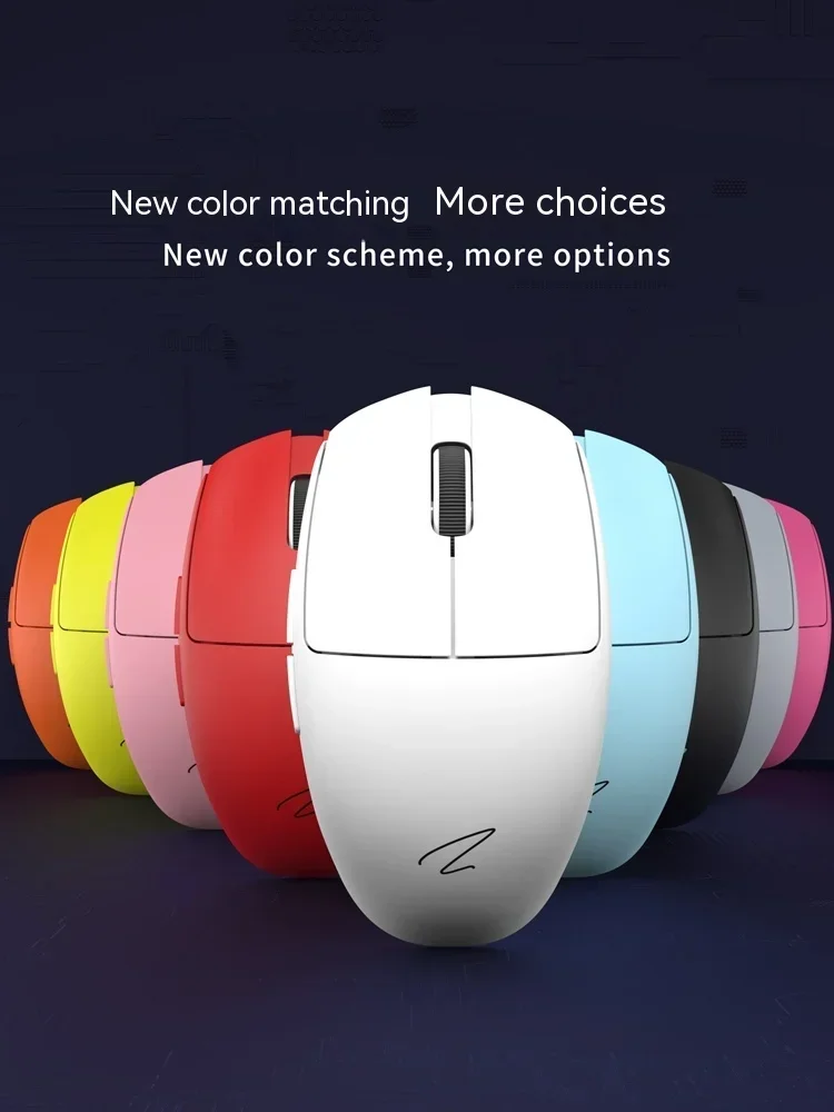 Imagem -06 - Zopin-mouse Gamer sem Fio z1 Pro Nórdico Modo Duplo Rgb 52840 Paw3395 Sensor de Luz Ergonômico para pc Gamer Escritório