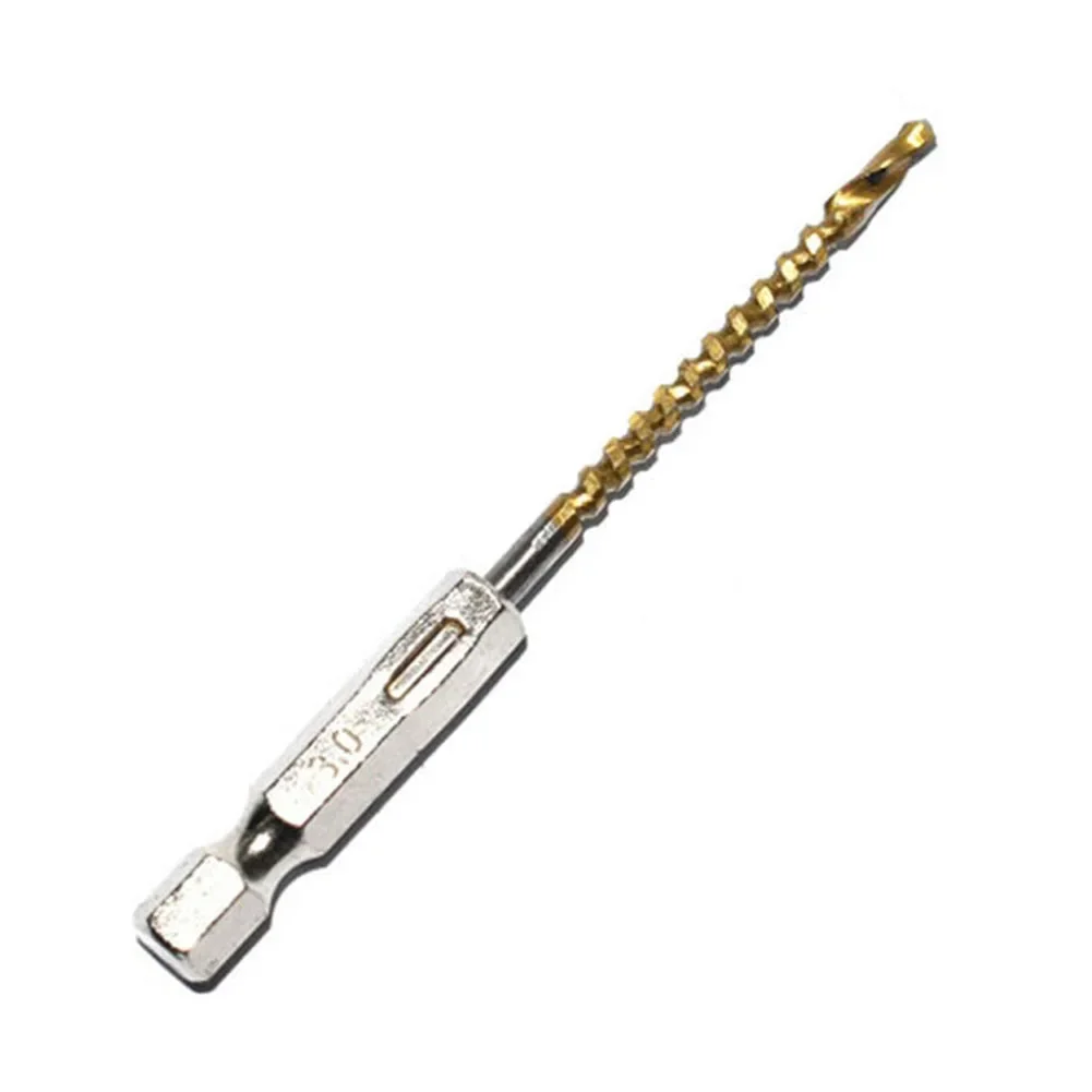 High Quality New Practical Drill Bit High-Speed Steel Multifunction Punch Tools 1pc High Hardness Metal Titanium Auger
