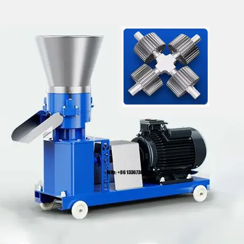 

Линия по производству гранулированного корма для свиней и кур | Оборудование для непрерывного производства кормов для животных