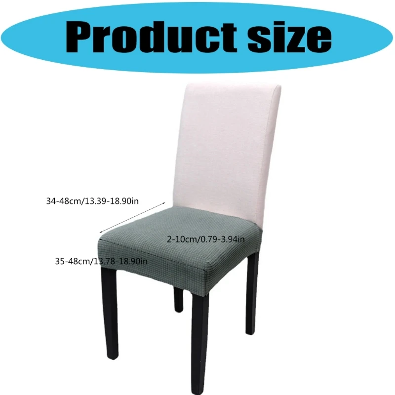 

Elastics Waterproofs Chair Cover for Hotel Dining Stretch Fabric Protectors JOMD