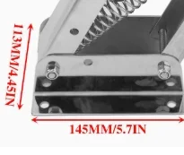 Marine Engine Mount Bracket 304 Stainless Steel with Plastic Panel, Heavy Duty Yacht Hardware for Outboard Motors