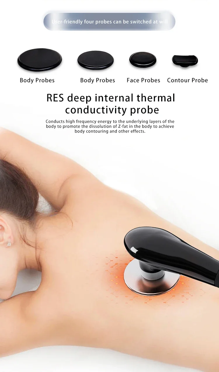 448 كيلو هرتز Tecar INDIBA لتخفيف الآلام جهاز تجميل لشد الجلد RF شد الوجه تجديد الجلد جهاز التخسيس وفقدان الوزن #6