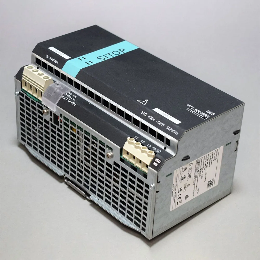 Для Siemens 6EP1437-3BA0 0 блок питания модульный 3AC 400-500V 24V DC/40A