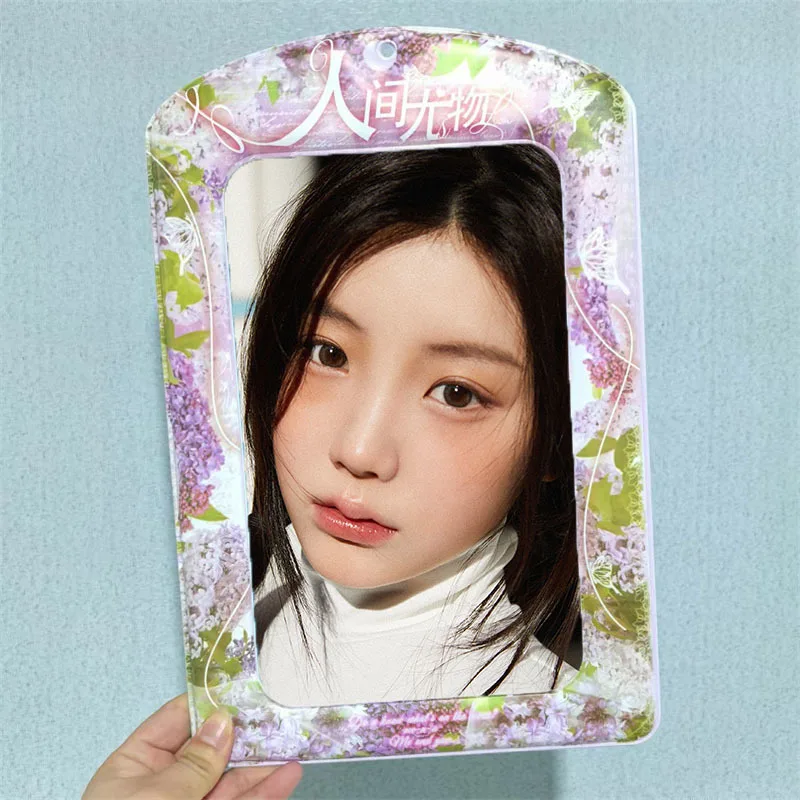 A4 Storage Card Holder Kpop Giant Card Holder Card Holder Decorative Pendant LOMO Card Storage Star Photo Protection Card Holder