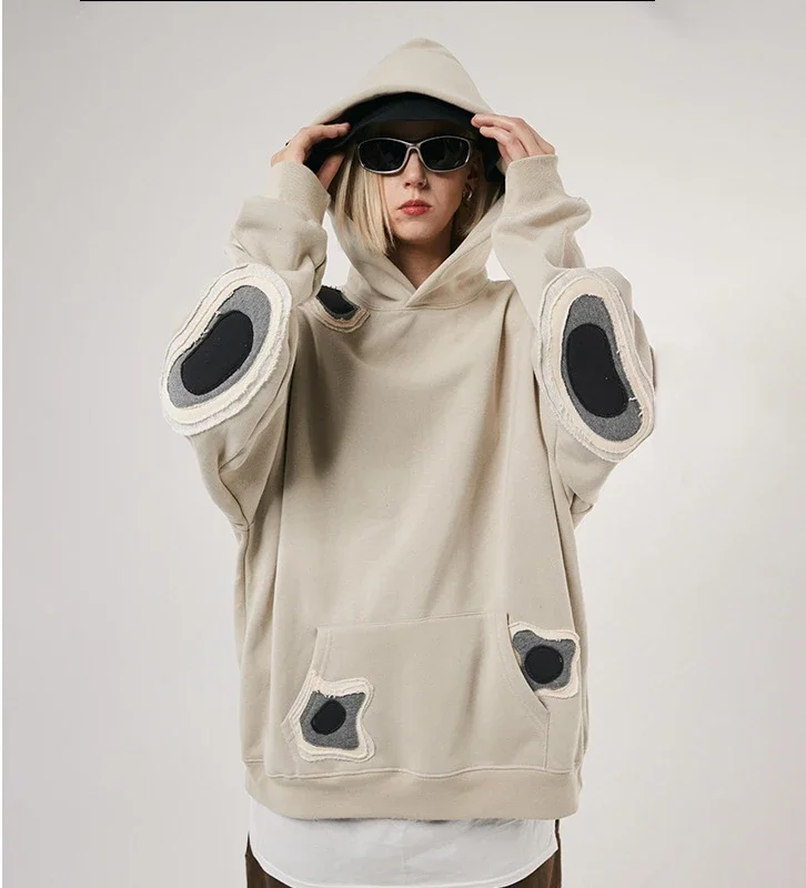 Autumn and Winter New Product Original Heavy Duty Plush Retro American Hoodie