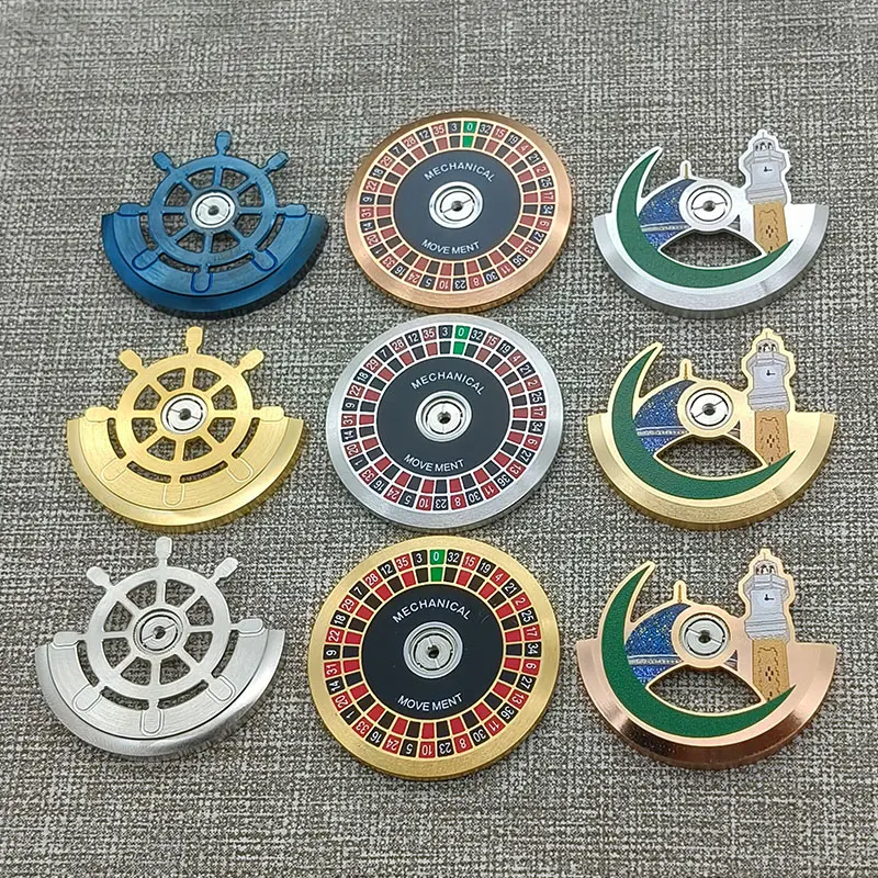 

NH35 NH36 Automatic Hammer Rotor Fits NH34 NH35 NH36 7S26 Movement Men's Watches Oscillating Weight Metal Hammer Refit Parts