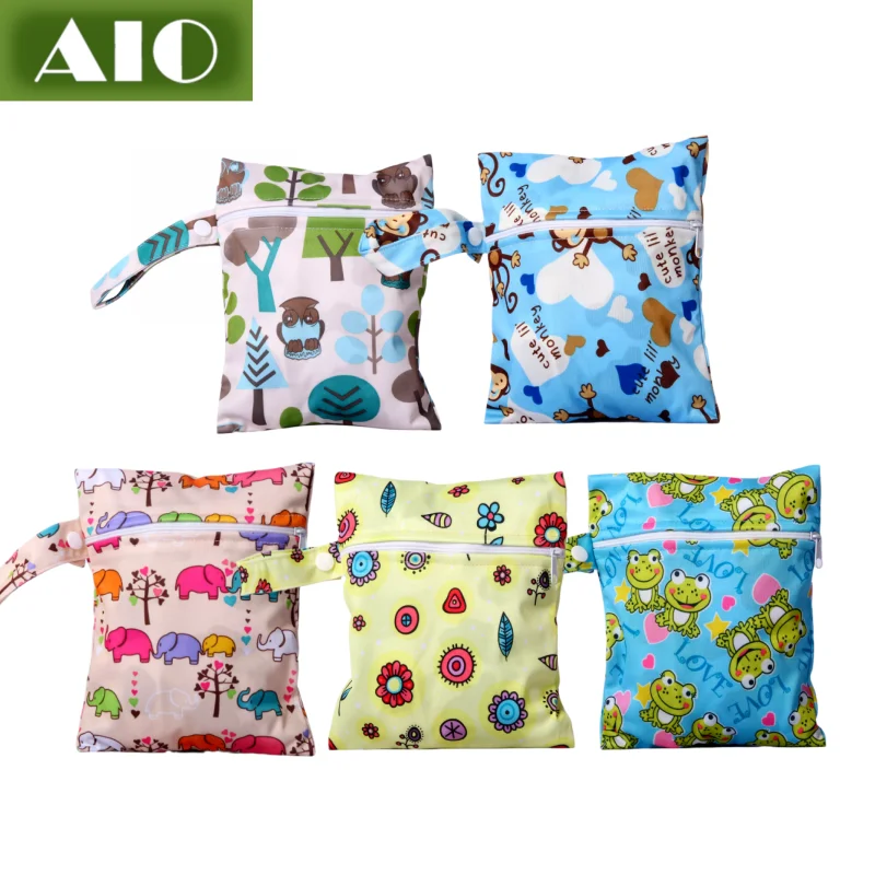 

AIO Wet & Dry Storage Bag Waterproof Polyester TPU Coated Sports Swim Storage Baby Diaper Storage Travel Toiletries Storage