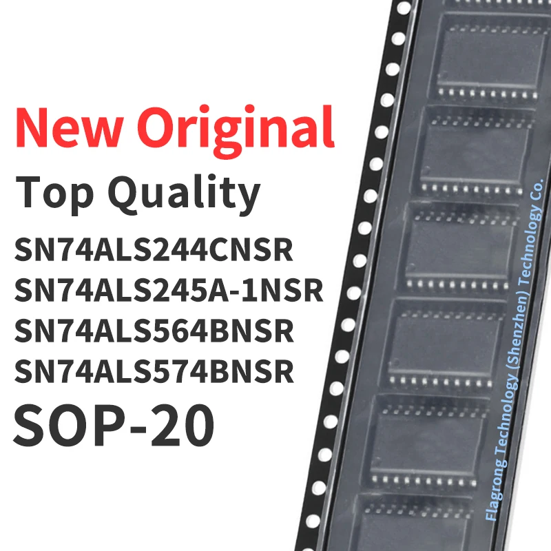 10 Pieces SN74ALS244CNSR SN74ALS245A -1NSR SN74ALS564BNSR SN74ALS574BNSR SOP-20 Chip IC New Original