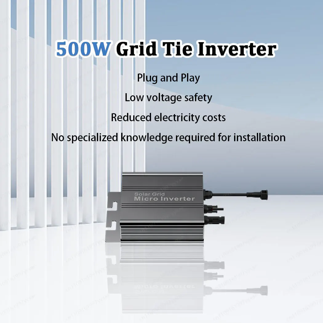 MPPT Grid Tie Inverter 700W 500W 350W 180W Micro Solar Inverter Plug And Play DC to AC 110V or 220V Photovoltaic Converter