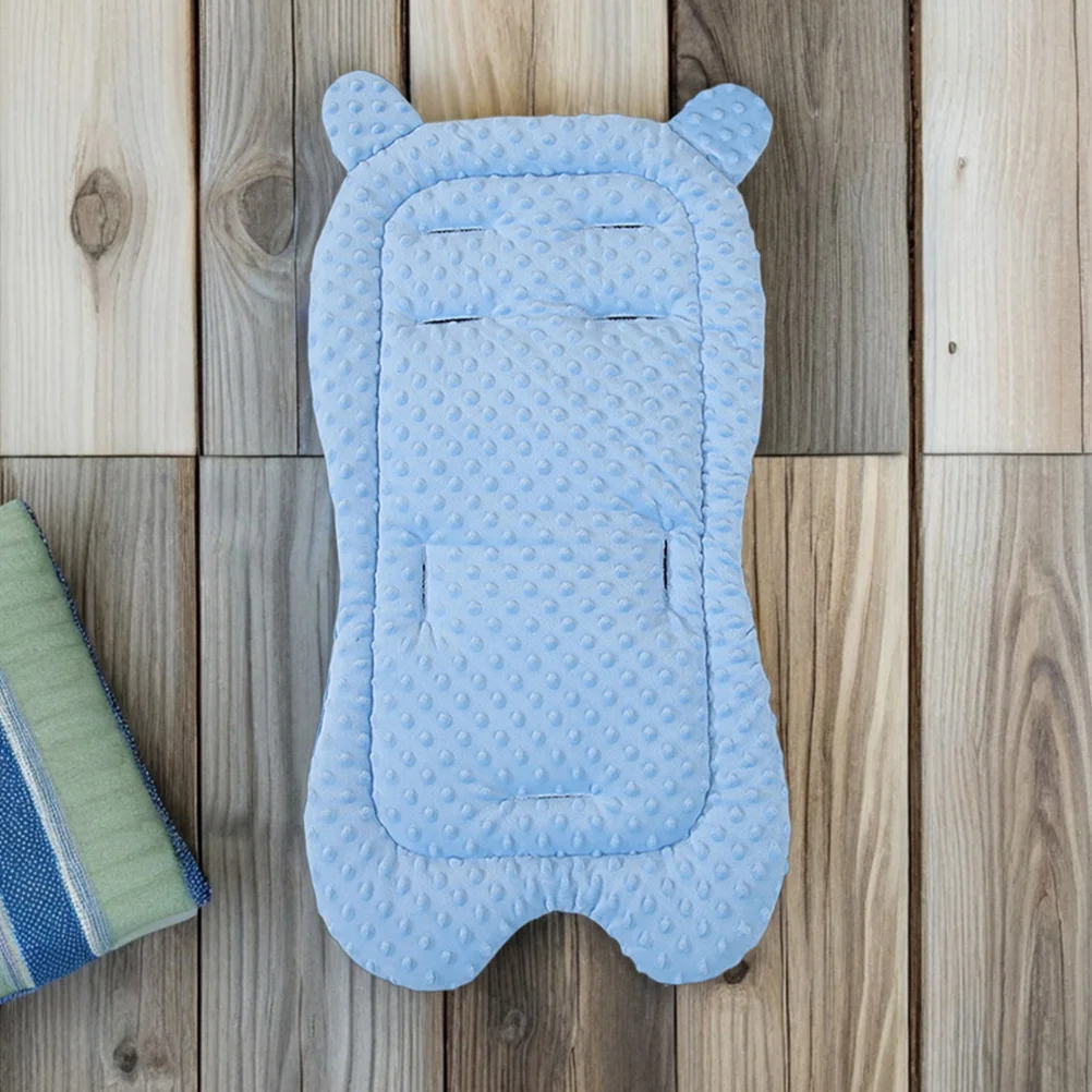 Cojín suave para cochecito de bebé, cómodo forro de apoyo para cochecito para todo tipo de clima, colchón multifuncional para cochecito de bebé para uso en exteriores
