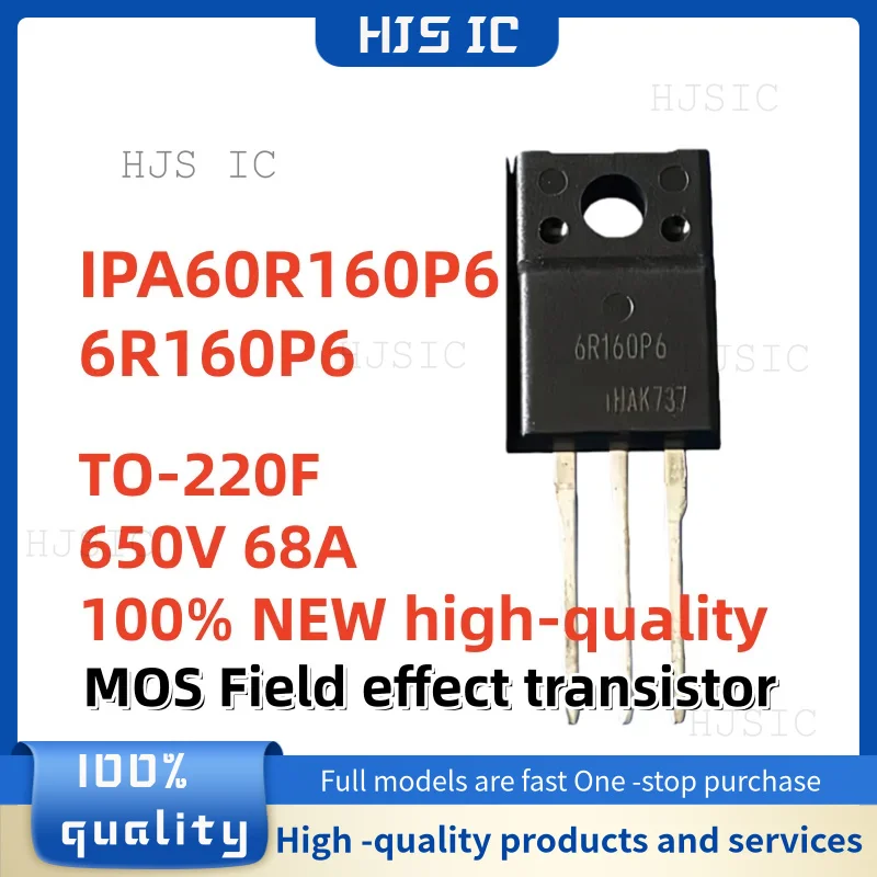 10-20 piezas 100% nuevo IPA60R160P6 6R160P6 TO-220F 650V 68A de alta calidad