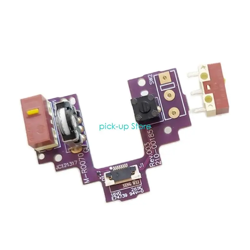 Q5WA PCB -bord -knopbord voor GPX WeldingFree voor GPROX Superlight Mouse Hot Swap met Silver Mouse Encoders